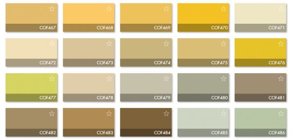 Carta colores Ovaldine fachadas - COF - 4