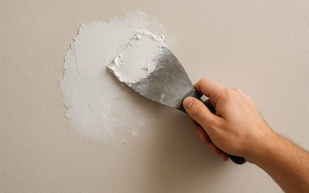 Masilla como base ideal antes de pintar